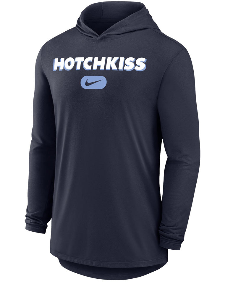 Nike Dri-FIT Cotton LS Hoodie Tee