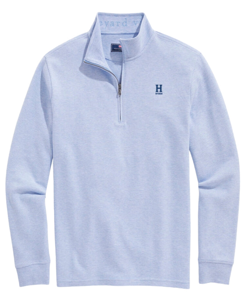 Vineyard Vines Mens Solid Saltwater Quarter-Zip