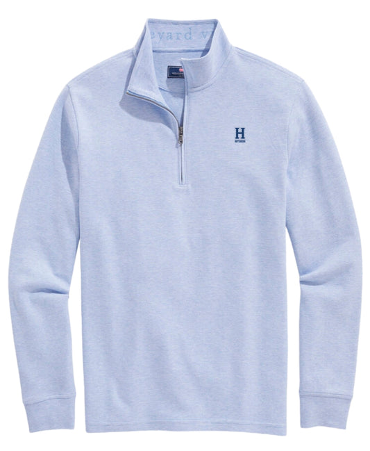Vineyard Vines Mens Solid Saltwater Quarter-Zip