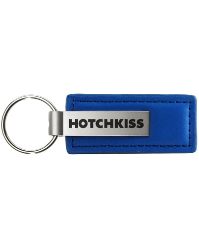 Carbon Fiber Leather and Metal Key Tag