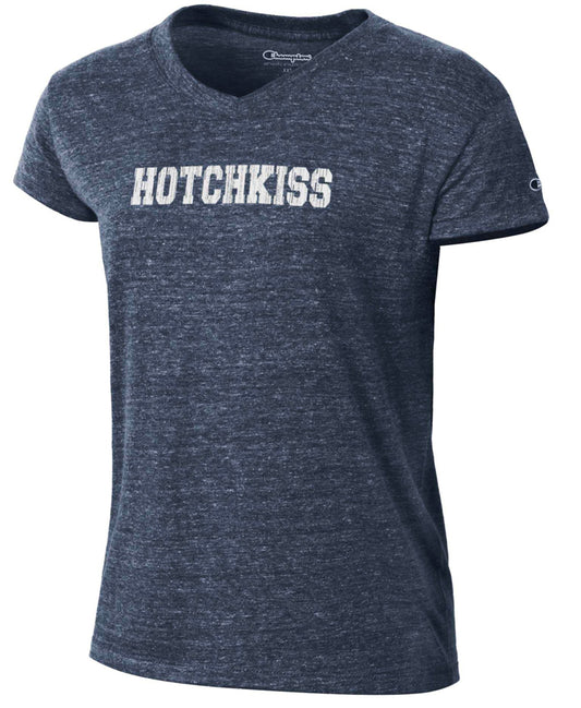 Champion® Women's Tri-Blend V-Neck Tee