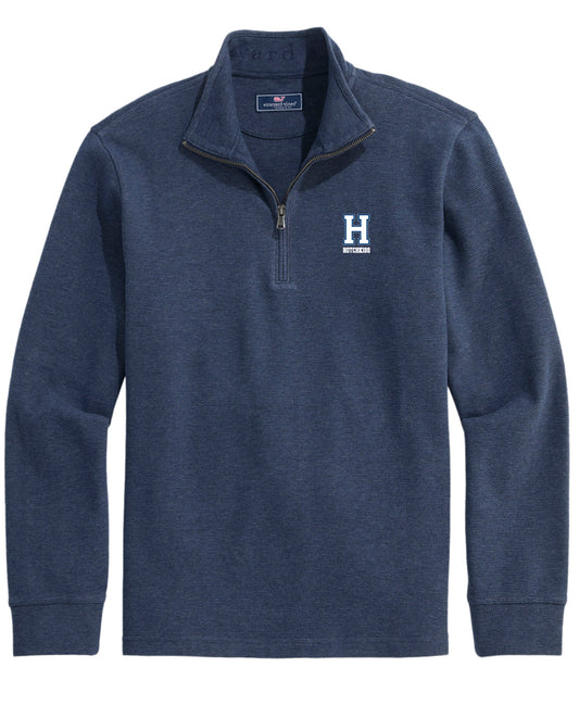Vineyard Vines Mens Solid Saltwater Quarter-Zip