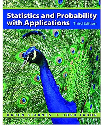 Statistics and Probability with Applications