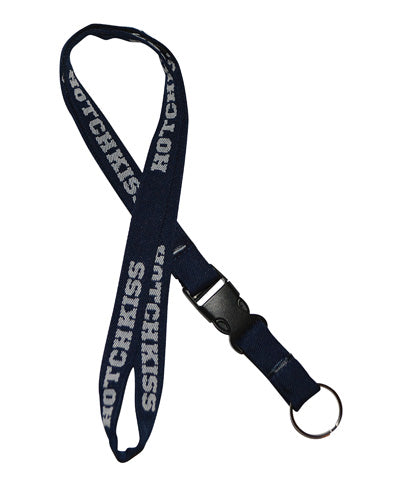 Lanyard with Detachable Key Ring